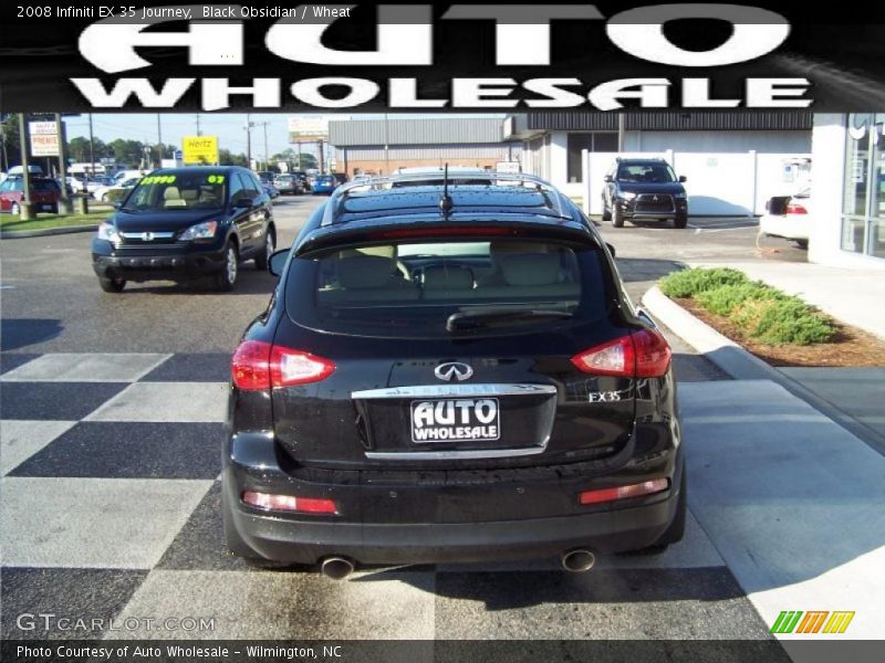 Black Obsidian / Wheat 2008 Infiniti EX 35 Journey