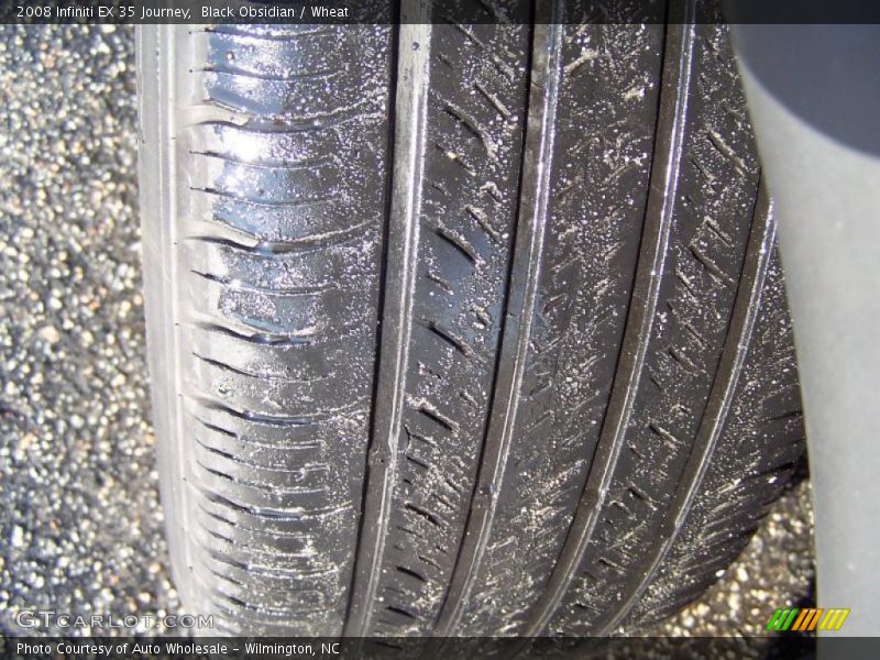 Black Obsidian / Wheat 2008 Infiniti EX 35 Journey