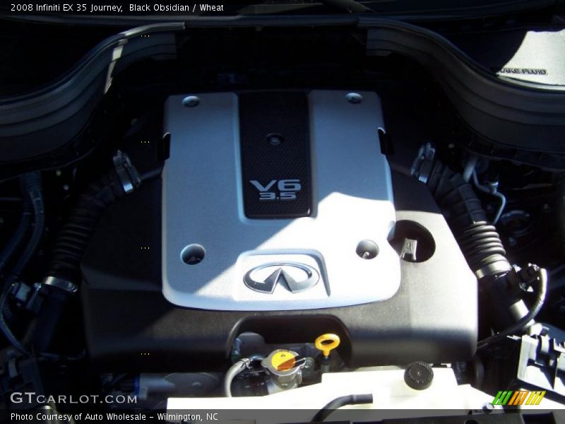 Black Obsidian / Wheat 2008 Infiniti EX 35 Journey