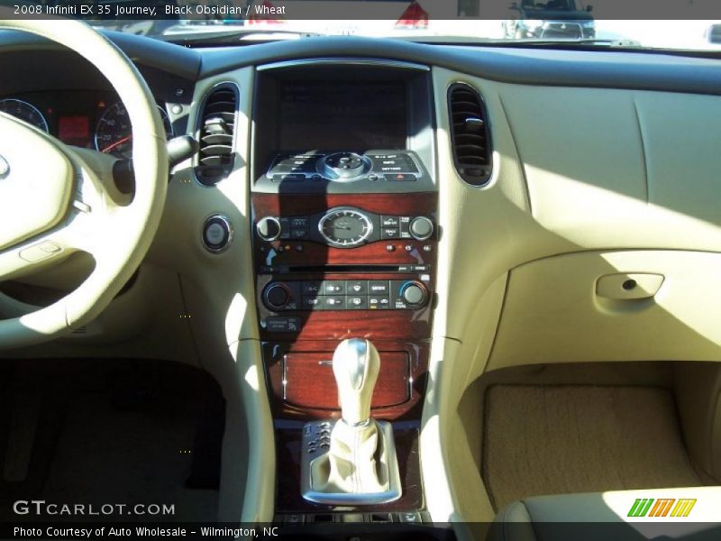 Black Obsidian / Wheat 2008 Infiniti EX 35 Journey