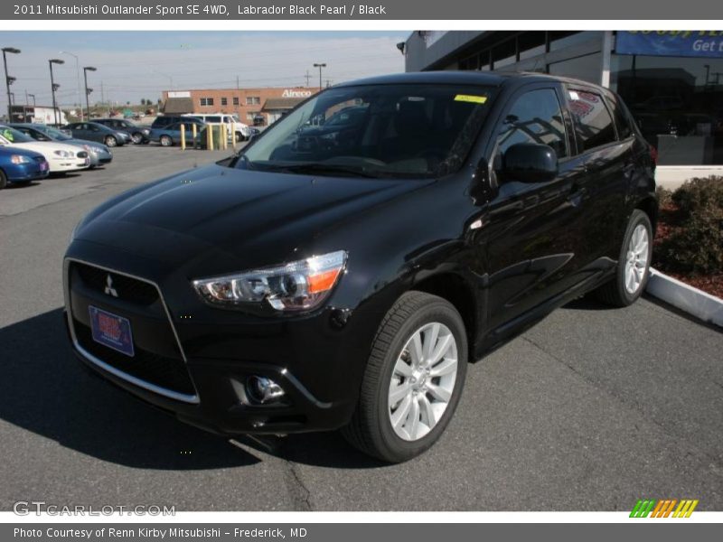 Labrador Black Pearl / Black 2011 Mitsubishi Outlander Sport SE 4WD