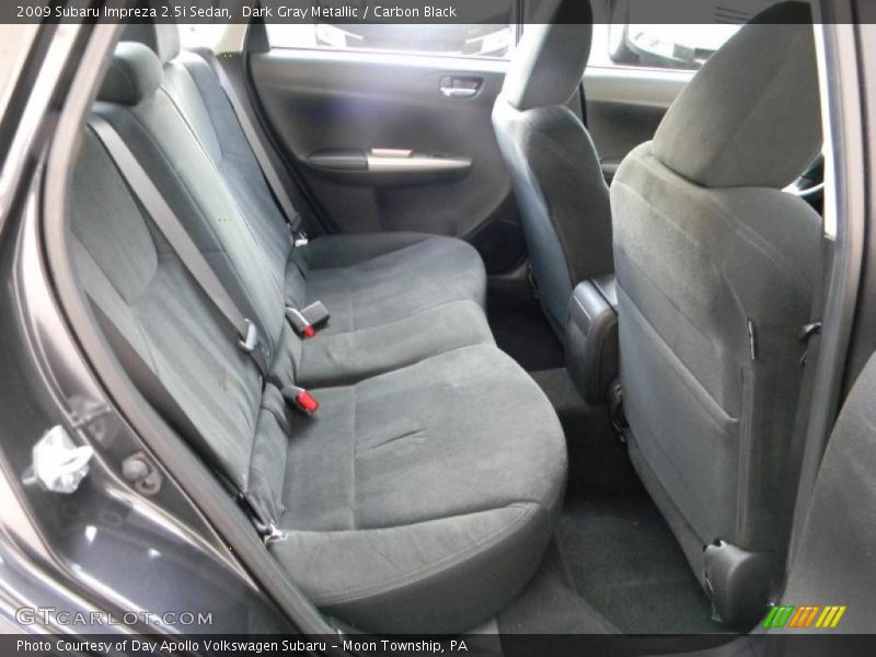 Dark Gray Metallic / Carbon Black 2009 Subaru Impreza 2.5i Sedan