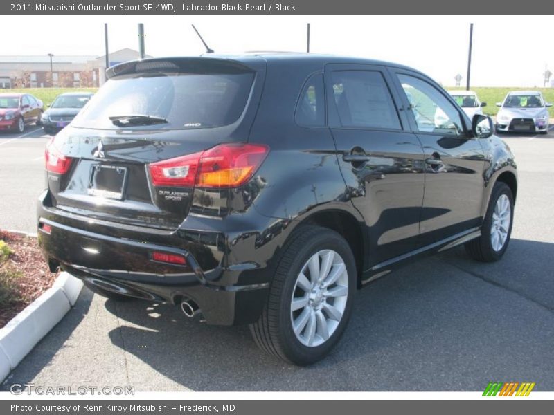 Labrador Black Pearl / Black 2011 Mitsubishi Outlander Sport SE 4WD