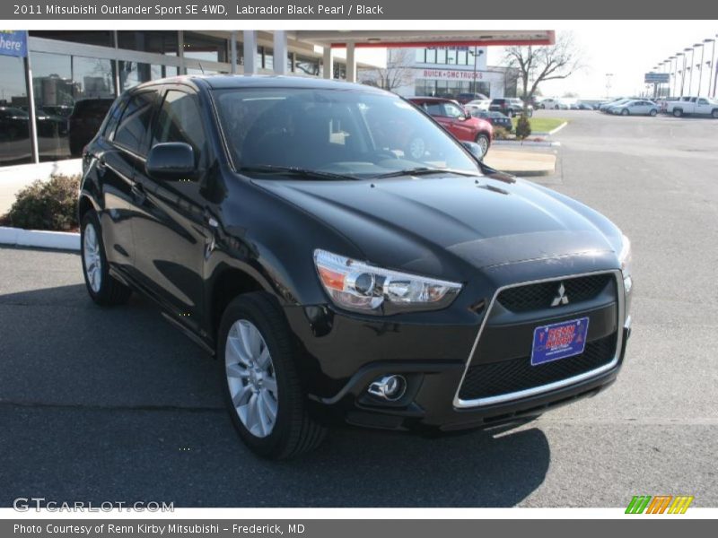 Labrador Black Pearl / Black 2011 Mitsubishi Outlander Sport SE 4WD