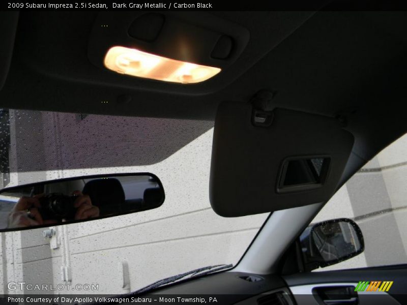 Dark Gray Metallic / Carbon Black 2009 Subaru Impreza 2.5i Sedan