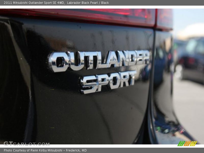 Labrador Black Pearl / Black 2011 Mitsubishi Outlander Sport SE 4WD