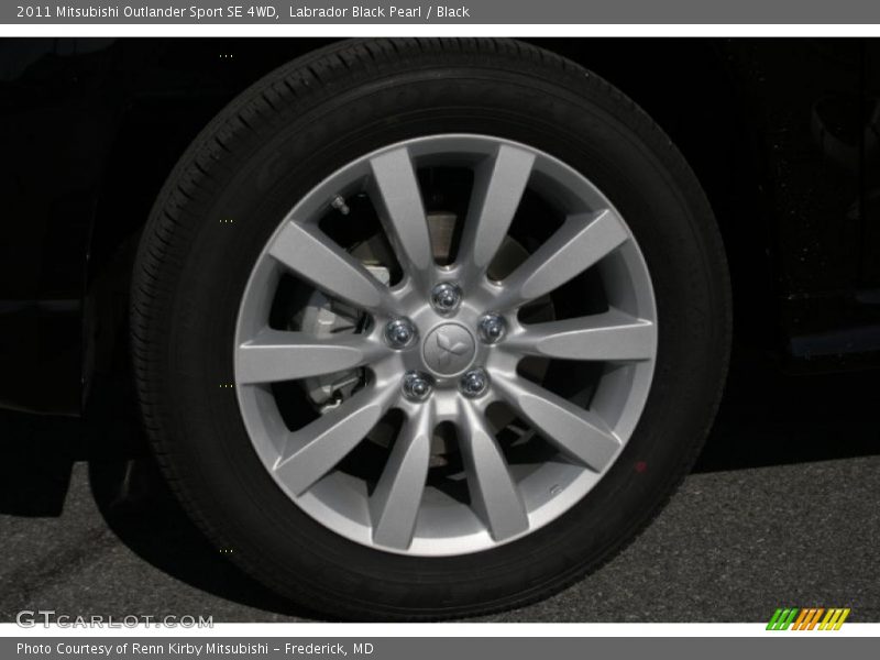 Labrador Black Pearl / Black 2011 Mitsubishi Outlander Sport SE 4WD