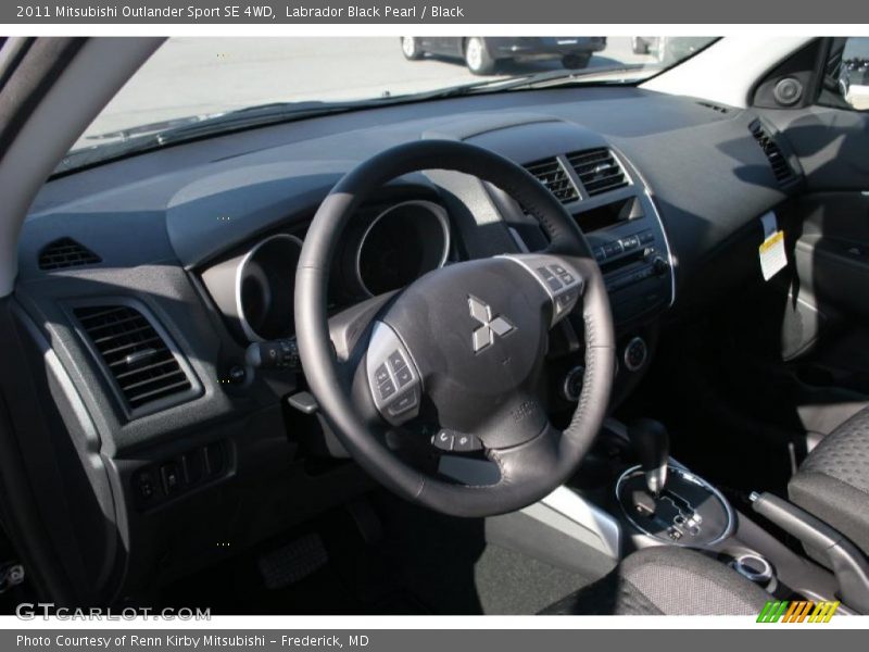 Labrador Black Pearl / Black 2011 Mitsubishi Outlander Sport SE 4WD