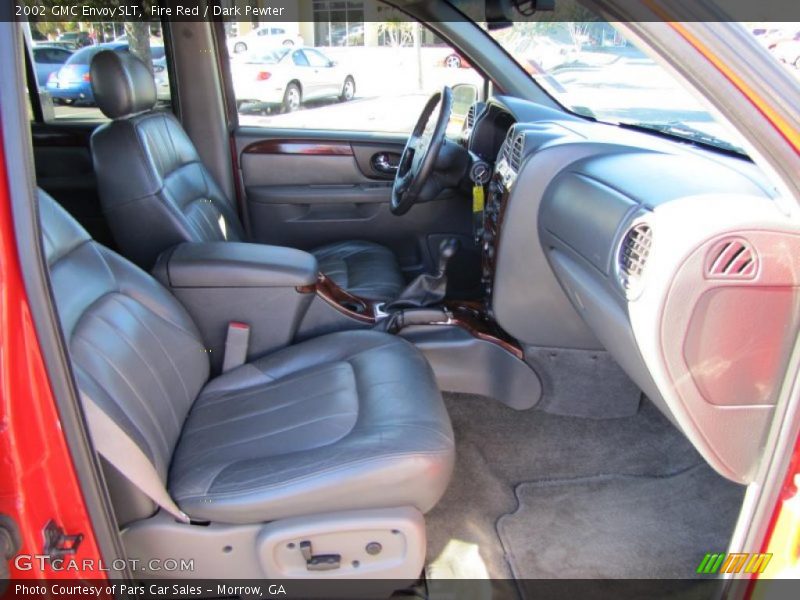 Fire Red / Dark Pewter 2002 GMC Envoy SLT