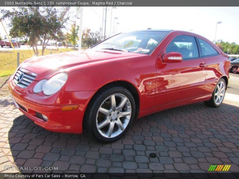  2003 C 230 Kompressor Coupe Magma Red