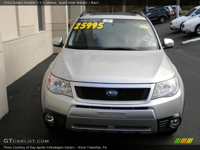 Spark Silver Metallic / Black 2010 Subaru Forester 2.5 X Limited