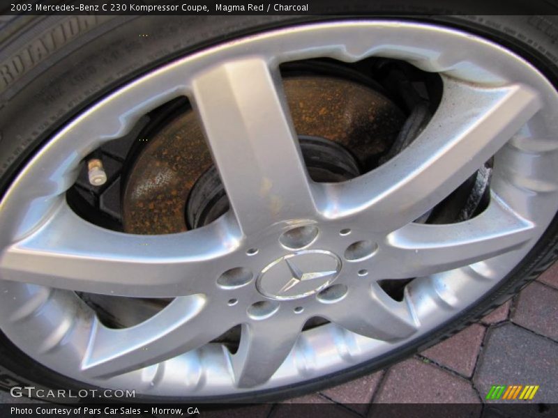  2003 C 230 Kompressor Coupe Wheel