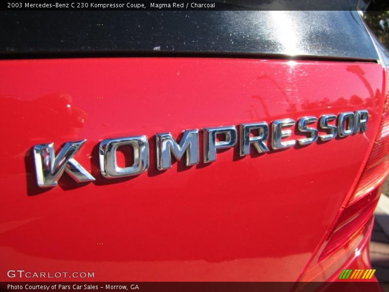  2003 C 230 Kompressor Coupe Logo