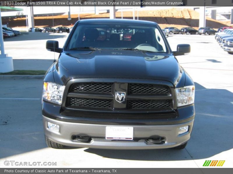 Brilliant Black Crystal Pearl / Dark Slate/Medium Graystone 2010 Dodge Ram 1500 TRX4 Crew Cab 4x4