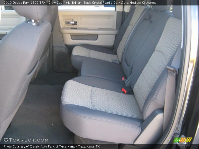 Brilliant Black Crystal Pearl / Dark Slate/Medium Graystone 2010 Dodge Ram 1500 TRX4 Crew Cab 4x4