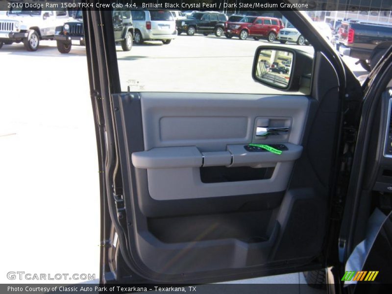 Brilliant Black Crystal Pearl / Dark Slate/Medium Graystone 2010 Dodge Ram 1500 TRX4 Crew Cab 4x4