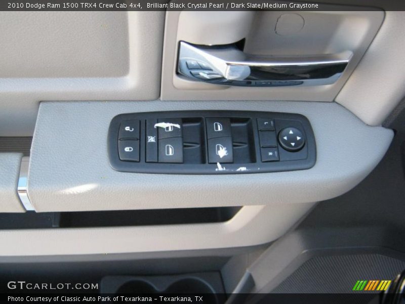 Brilliant Black Crystal Pearl / Dark Slate/Medium Graystone 2010 Dodge Ram 1500 TRX4 Crew Cab 4x4