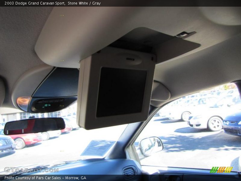 Stone White / Gray 2003 Dodge Grand Caravan Sport