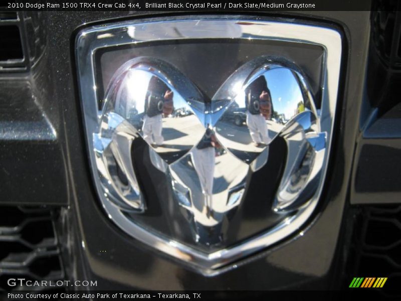 Brilliant Black Crystal Pearl / Dark Slate/Medium Graystone 2010 Dodge Ram 1500 TRX4 Crew Cab 4x4