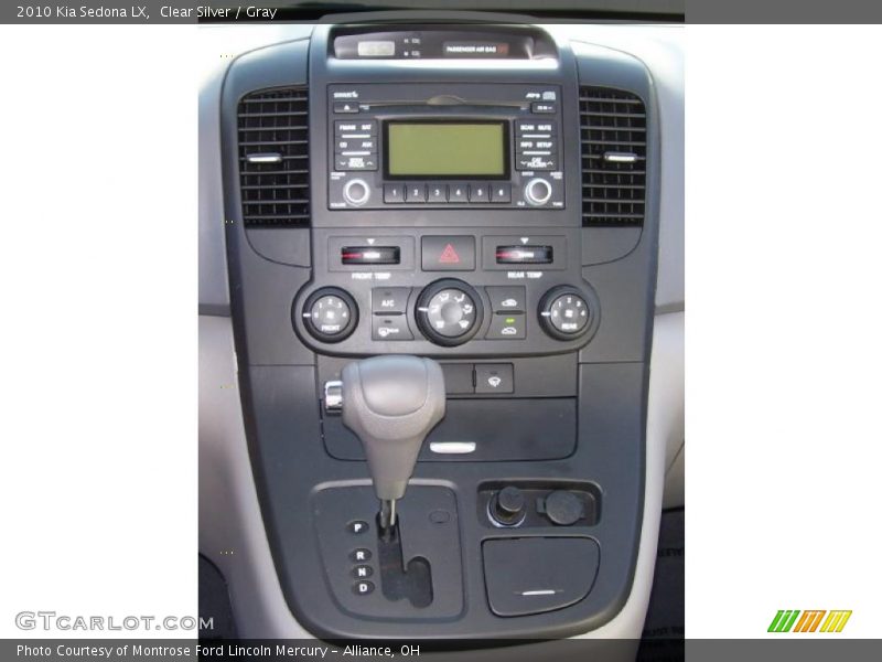 Clear Silver / Gray 2010 Kia Sedona LX