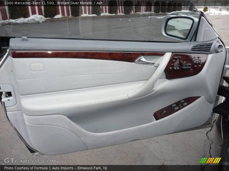 Brilliant Silver Metallic / Ash 2000 Mercedes-Benz CL 500