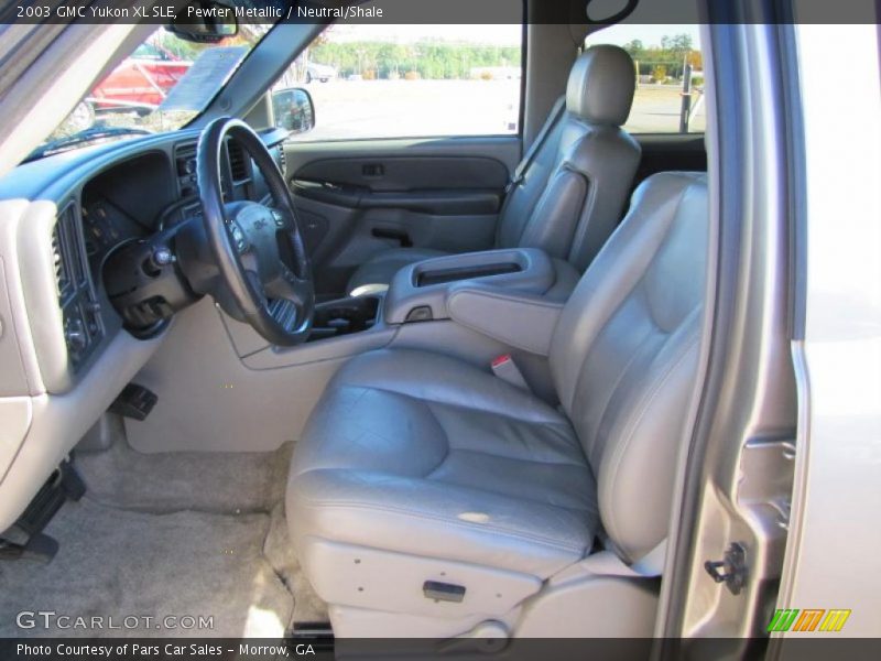 Pewter Metallic / Neutral/Shale 2003 GMC Yukon XL SLE