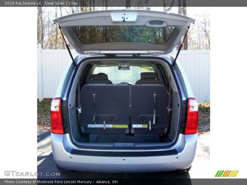 Clear Silver / Gray 2010 Kia Sedona LX