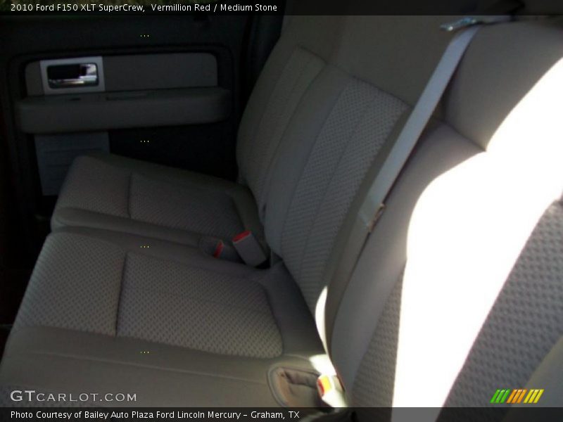 Vermillion Red / Medium Stone 2010 Ford F150 XLT SuperCrew