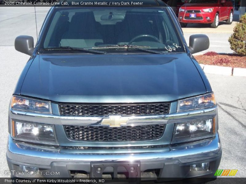 Blue Granite Metallic / Very Dark Pewter 2006 Chevrolet Colorado Crew Cab