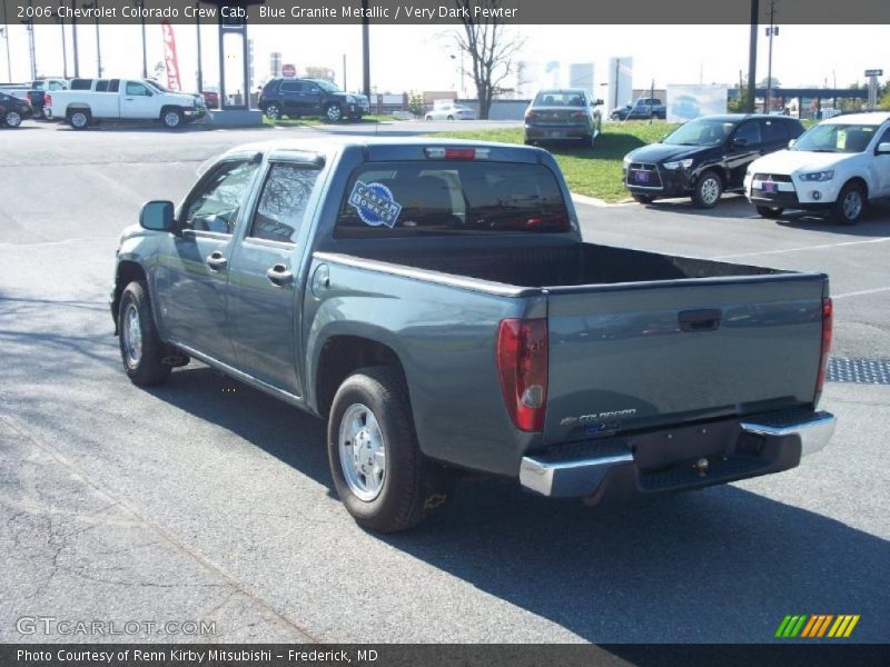 Blue Granite Metallic / Very Dark Pewter 2006 Chevrolet Colorado Crew Cab