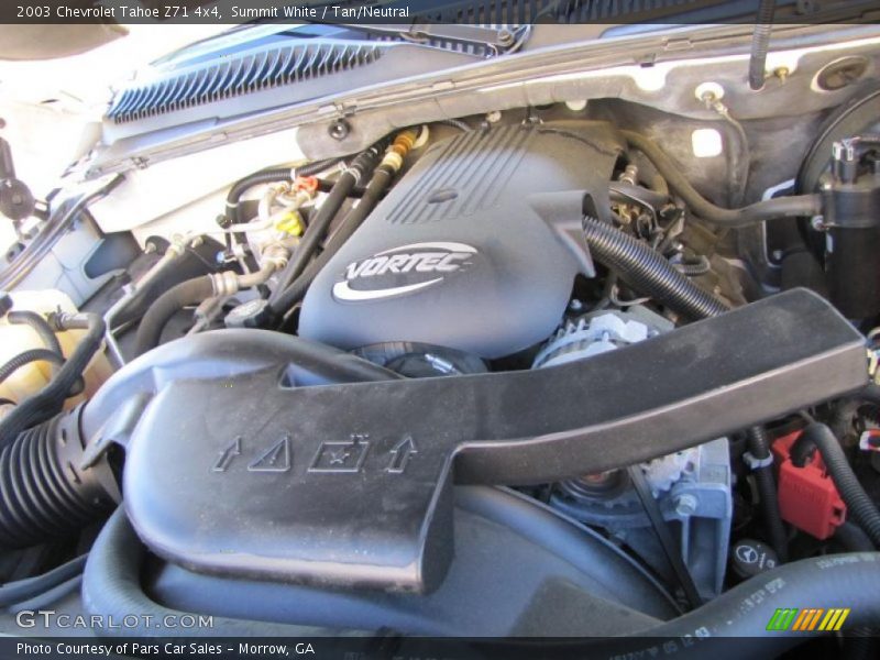 Summit White / Tan/Neutral 2003 Chevrolet Tahoe Z71 4x4