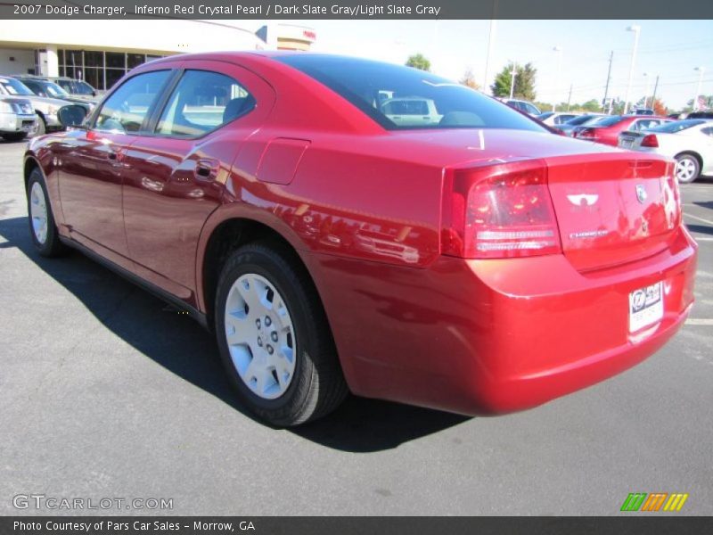 Inferno Red Crystal Pearl / Dark Slate Gray/Light Slate Gray 2007 Dodge Charger