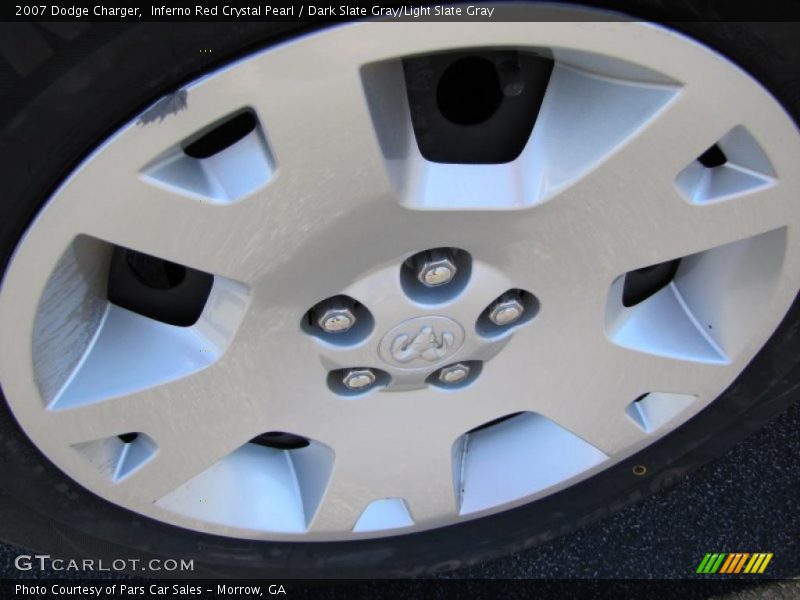 Inferno Red Crystal Pearl / Dark Slate Gray/Light Slate Gray 2007 Dodge Charger
