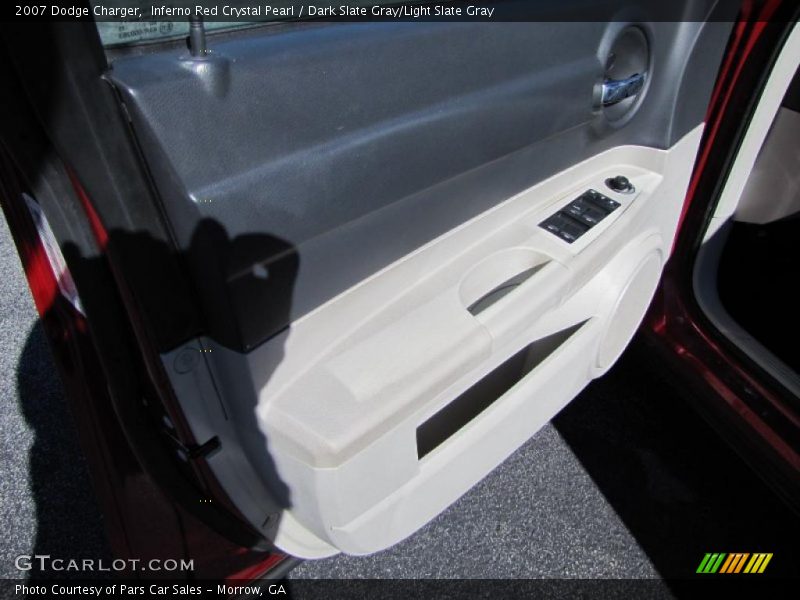 Inferno Red Crystal Pearl / Dark Slate Gray/Light Slate Gray 2007 Dodge Charger