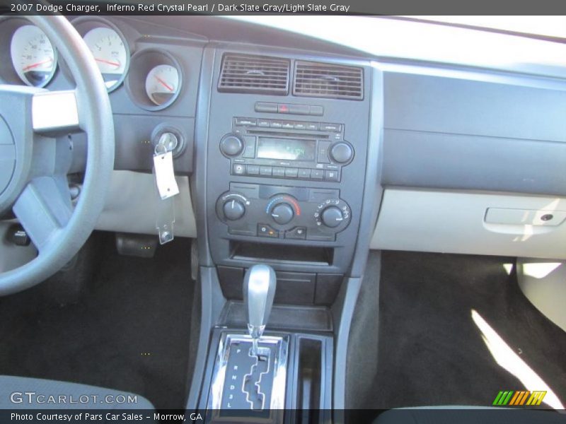 Inferno Red Crystal Pearl / Dark Slate Gray/Light Slate Gray 2007 Dodge Charger