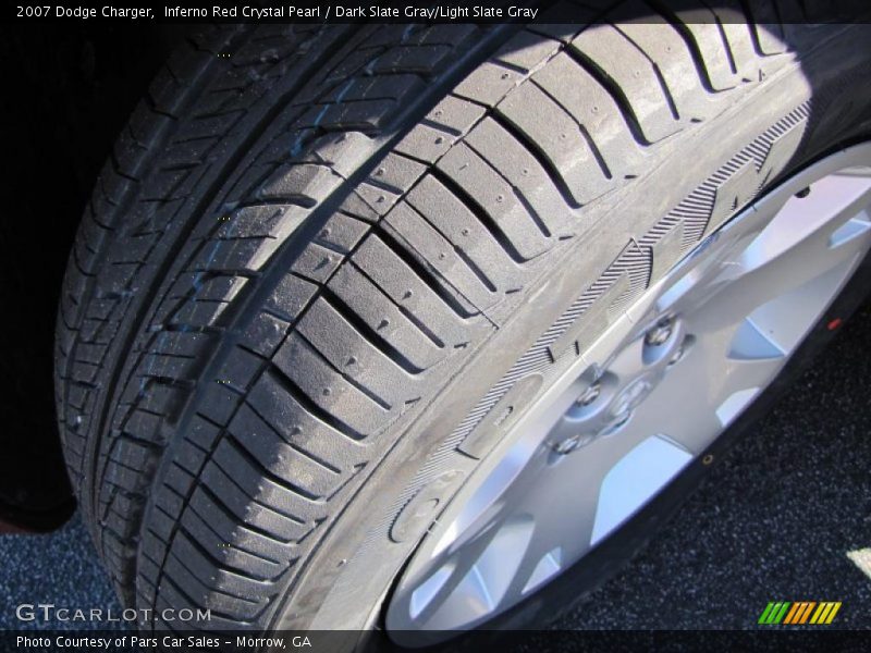 Inferno Red Crystal Pearl / Dark Slate Gray/Light Slate Gray 2007 Dodge Charger