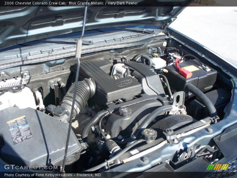 Blue Granite Metallic / Very Dark Pewter 2006 Chevrolet Colorado Crew Cab