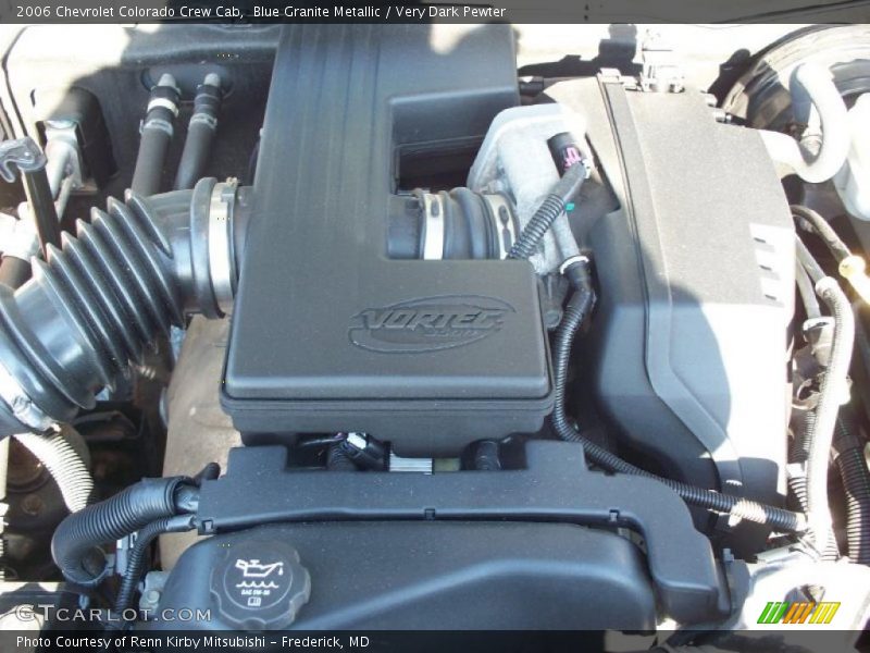 Blue Granite Metallic / Very Dark Pewter 2006 Chevrolet Colorado Crew Cab