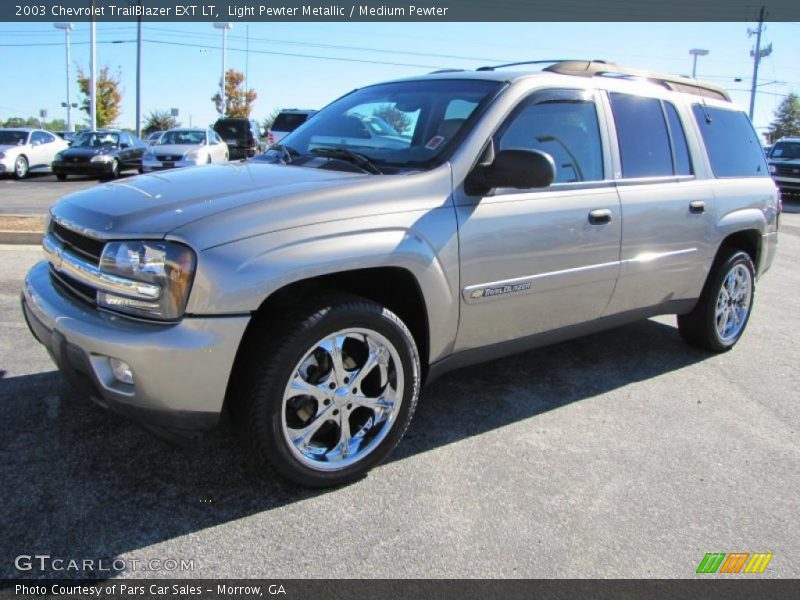 Light Pewter Metallic / Medium Pewter 2003 Chevrolet TrailBlazer EXT LT