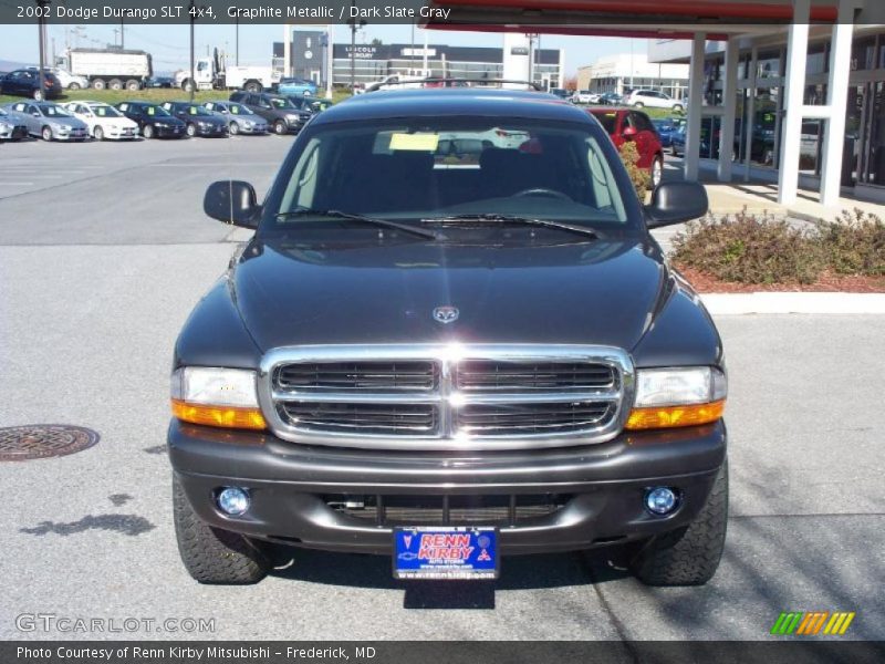 Graphite Metallic / Dark Slate Gray 2002 Dodge Durango SLT 4x4