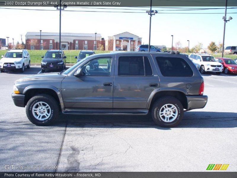 Graphite Metallic / Dark Slate Gray 2002 Dodge Durango SLT 4x4