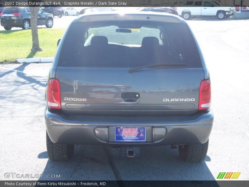 Graphite Metallic / Dark Slate Gray 2002 Dodge Durango SLT 4x4