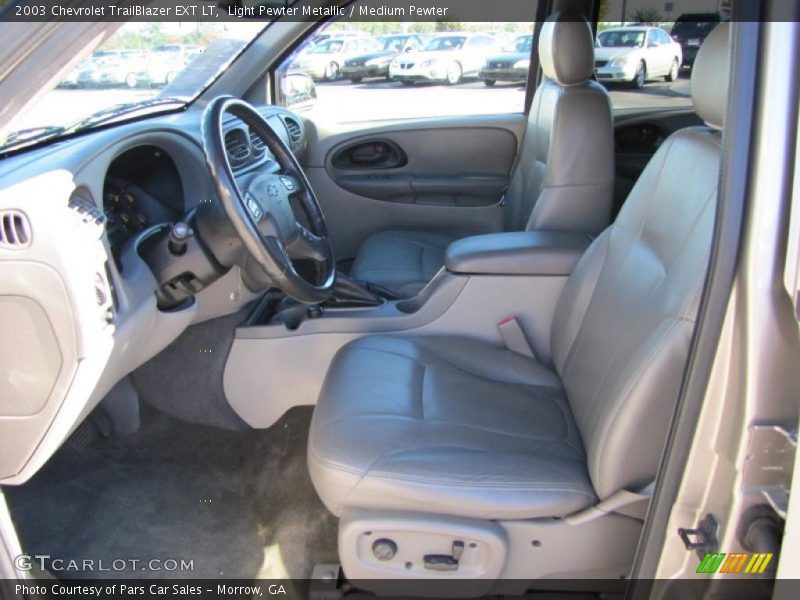 Light Pewter Metallic / Medium Pewter 2003 Chevrolet TrailBlazer EXT LT