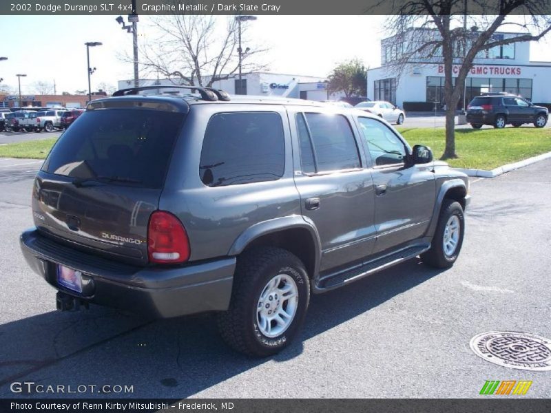Graphite Metallic / Dark Slate Gray 2002 Dodge Durango SLT 4x4
