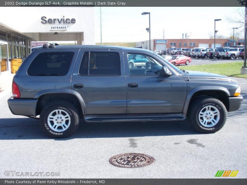 Graphite Metallic / Dark Slate Gray 2002 Dodge Durango SLT 4x4