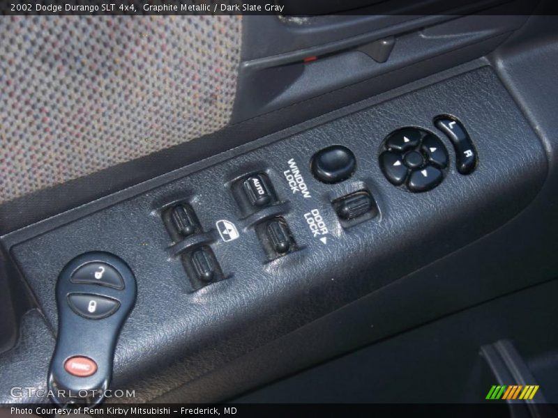 Graphite Metallic / Dark Slate Gray 2002 Dodge Durango SLT 4x4