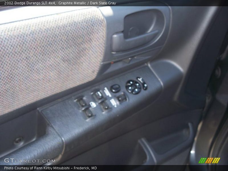 Graphite Metallic / Dark Slate Gray 2002 Dodge Durango SLT 4x4