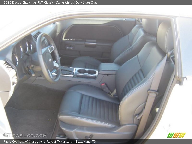  2010 Challenger R/T Classic Dark Slate Gray Interior