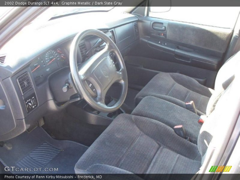 Graphite Metallic / Dark Slate Gray 2002 Dodge Durango SLT 4x4
