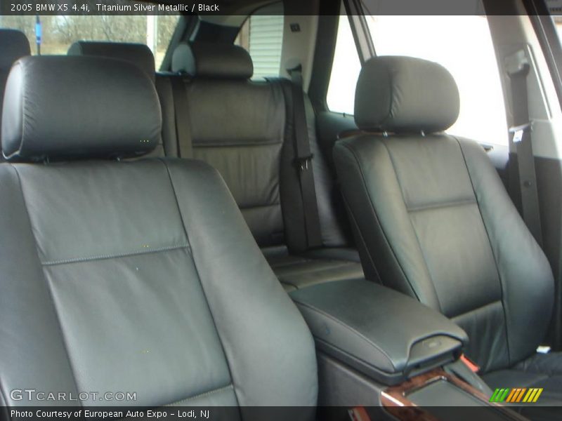 Titanium Silver Metallic / Black 2005 BMW X5 4.4i